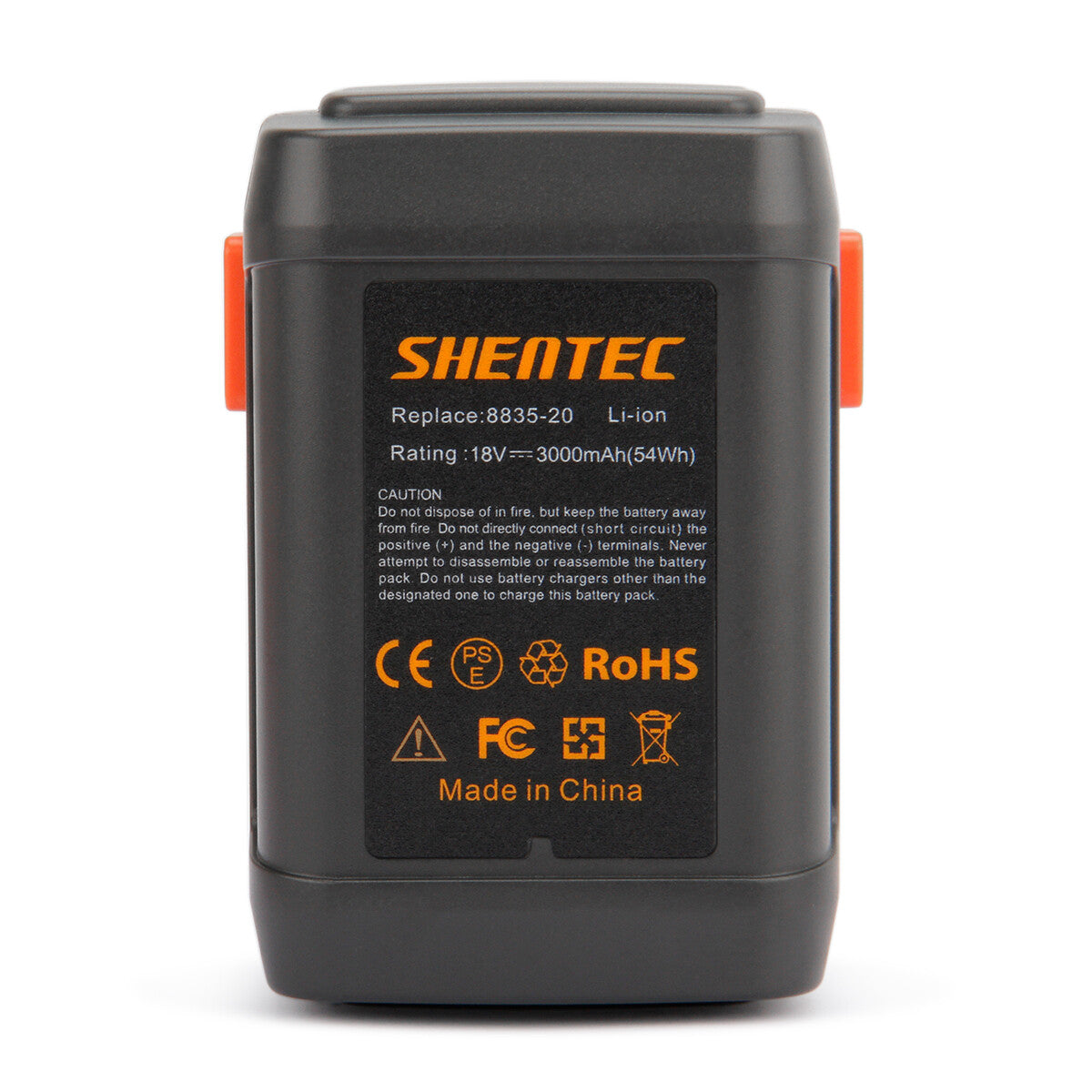 SHENTEC 3000mAh 18V Li-ion Batterij Voor Gardena ERGOCUT 48 LI 8878 8839 8835-20 8835-U