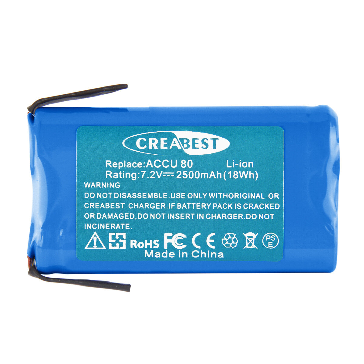 SHENTEC 7.2V 2500mAh Li-ion Accu Voor Gardena ACCU80 8802-00.640.00 Accu 80 8803 8824