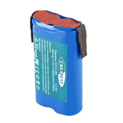 SHENTEC 7.2V 2500mAh Li-ion Accu Voor Gardena ACCU80 8802-00.640.00 Accu 80 8803 8824