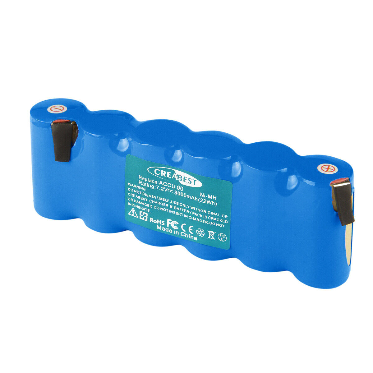 SHENTEC 3.0Ah 7.2V Ni-MH Batterij voor Gardena ACCU 90 Grasmaaischaar Batterij 90
