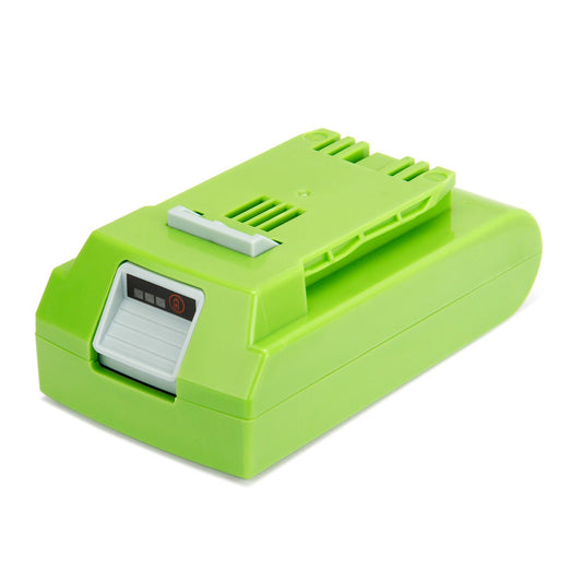 SHENTEC 5000mAh 24V LI-ION ACCU VOOR GREENWORKS G-24 24V 29842 29852 29322 20362 24352