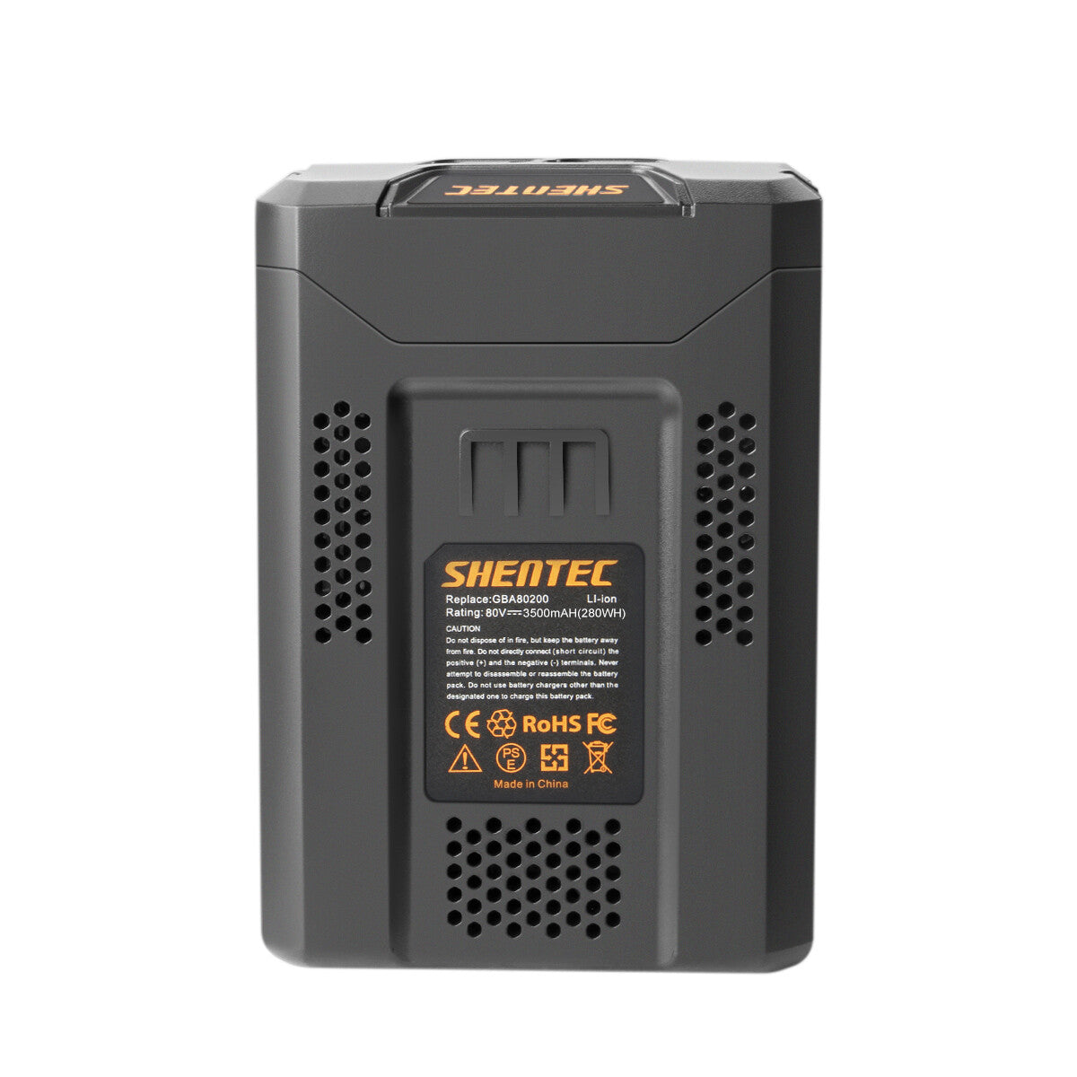 SHENTEC 3500mAh 80V Li-ion accu voor Greenworks GBA80200 GBA80400 GBA80500 2901307