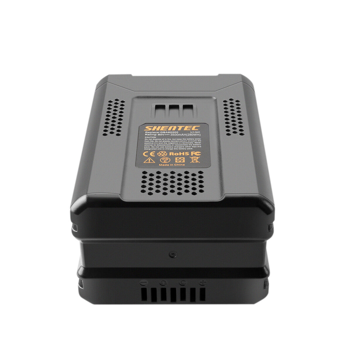 SHENTEC 3500mAh 80V Li-ion accu voor Greenworks GBA80200 GBA80400 GBA80500 2901307