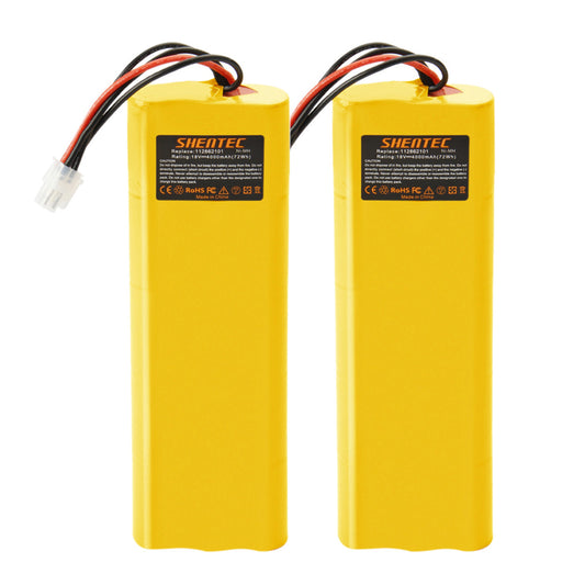 SHENTEC 2X 4000MAH 18V NI-MH BATTERIJ VOOR HUSQVARNA AUTOMOBIL 210C 220AC 230ACX G2 2004-2006