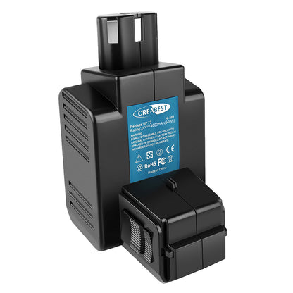 SHENTEC 24V-batterij 4000mAh Ni-MH voor Hilti BP72 BP 72 BP60 C7/36 TCU 7/36 C 7/24 TE5A