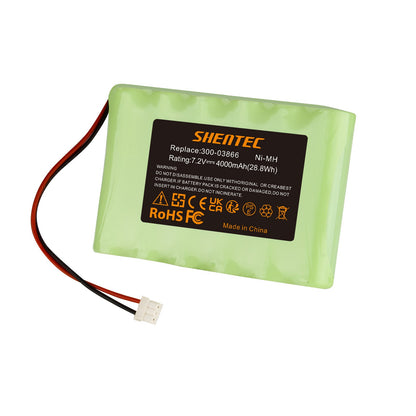SHENTEC 7.2V 4000mAh Ni-MH-batterij voor Honeywell Lynx 5100/5200/5300 300-03866 LCP500-4B
