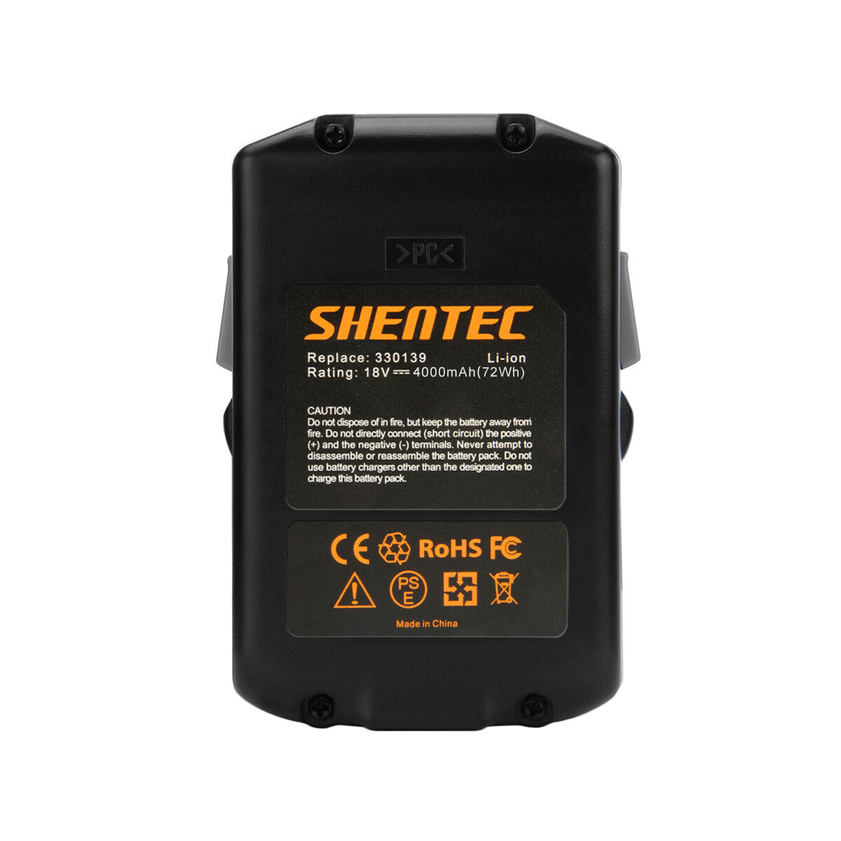SHENTEC 18V 4000mAh Li-ion Vervangende Accu Voor Hitachi 330067 330068 330139 BSL1825 BSL1815X