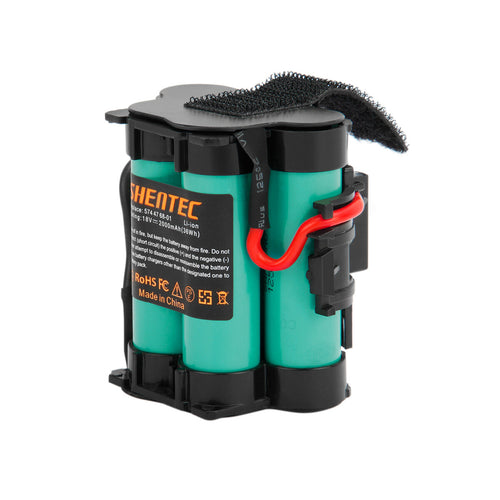 SHENTEC 2000mAh 18V Li-ion-batterij voor Gardena R45Li R50Li R38Li R40Li R70Li R80Li R75Li