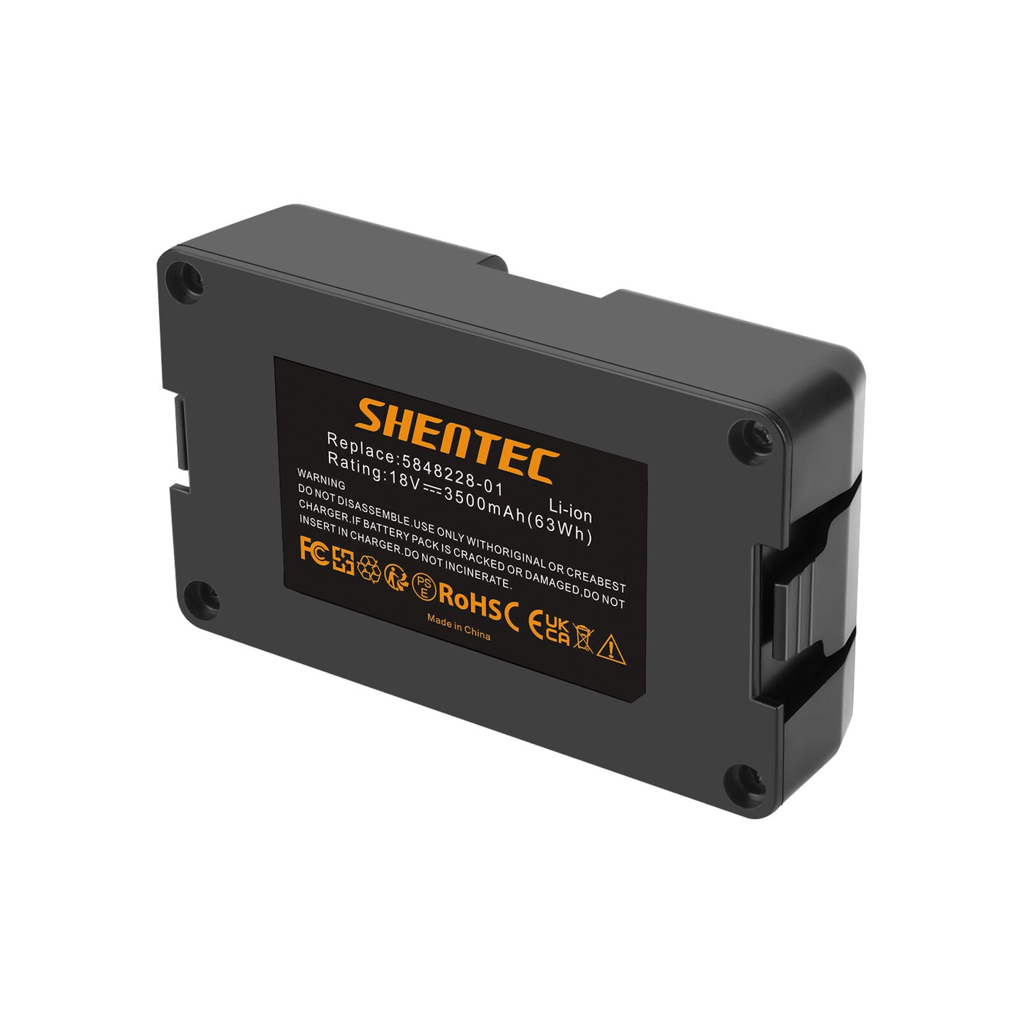 SHENTEC 3500mAH 18V Li-Ion batterij voor Gardena Sileno 2020 City 2018 Sileno+R100L