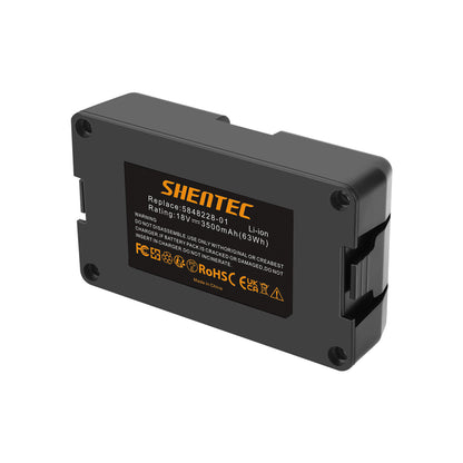 SHENTEC 3500mAH 18V Li-Ion batterij voor Gardena Sileno 2020 City 2018 Sileno+R100L