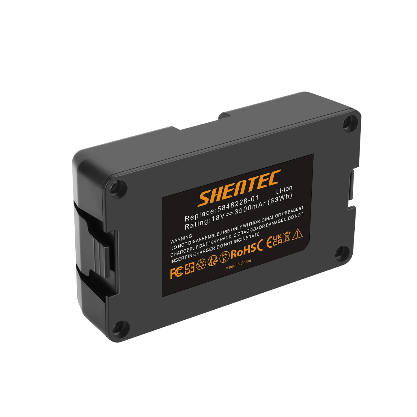 SHENTEC 3500mAH 18V Li-Ion batterij voor Gardena Sileno 2020 City 2018 Sileno+R100L