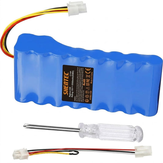 SHENTEC 18V 5000mAh Li-ion batterij voor Husqvarna Automower 320/430X/440/450X/520/550  589 58 52-01/589 58 57-01/588 14 64-01/588 14 64-02