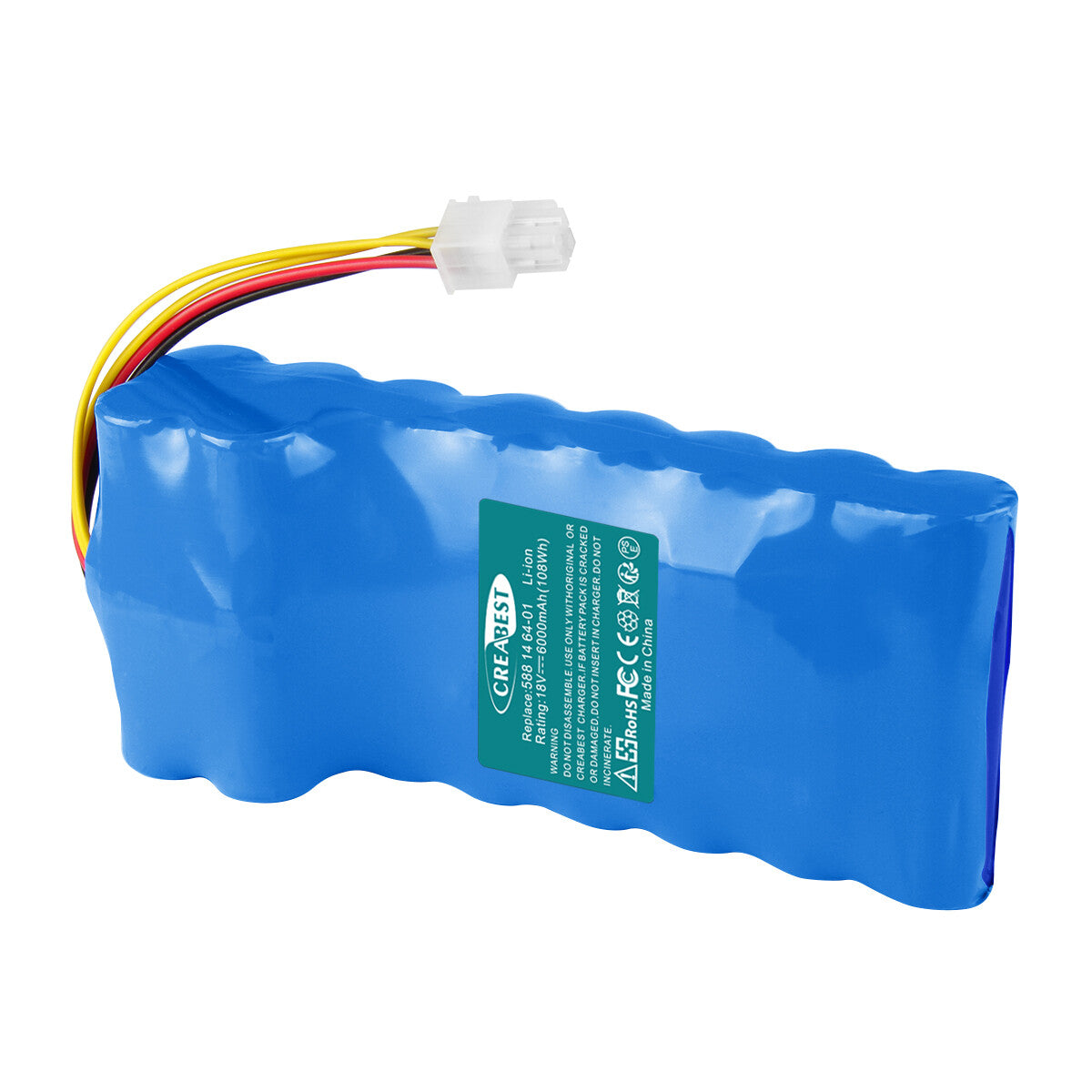 6000mAh 18V Li-ion Batterij voor Husqvarna Automower 320 420 430x 520 550 435x