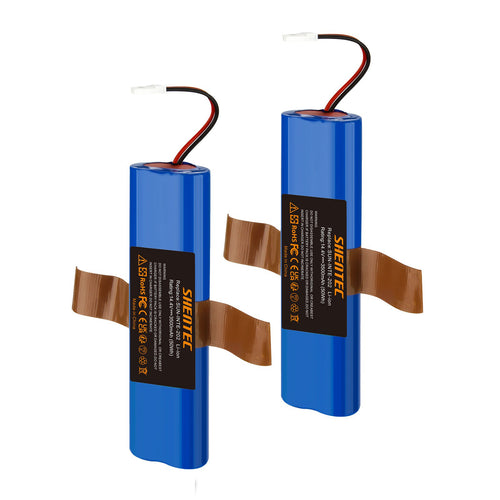 SHENTEC 2x 3.5Ah 14.4V Li-ion Accu 18650B4-4S1P-AGX-2 Voor ILIFE V3s Pro V5s Pro V8s V50