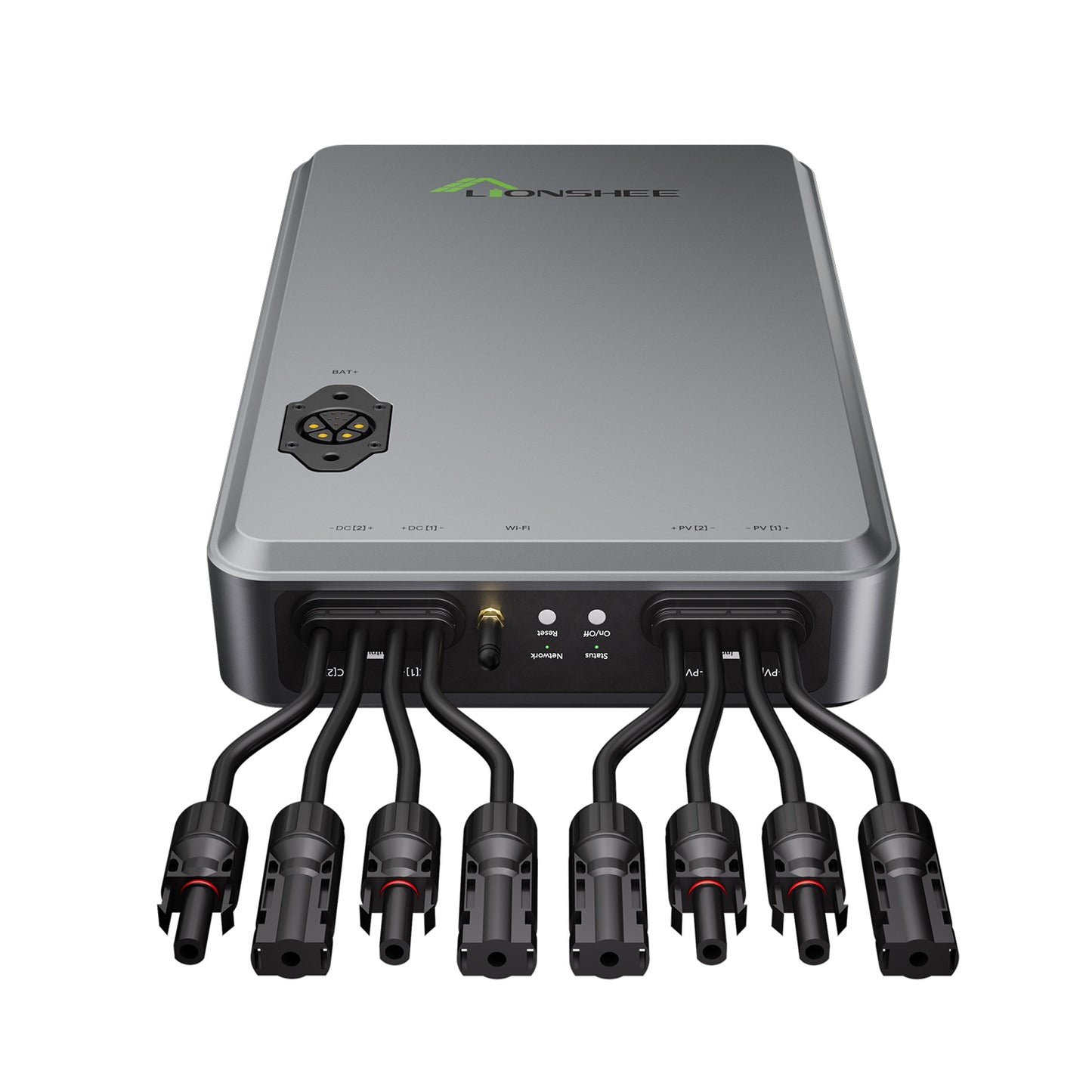 1600W Slimme Zonnehub | Dual MPPT EMS Zonne-energiemanager, wifi-appbediening, IP65 voor LiFePO4-zonnekit