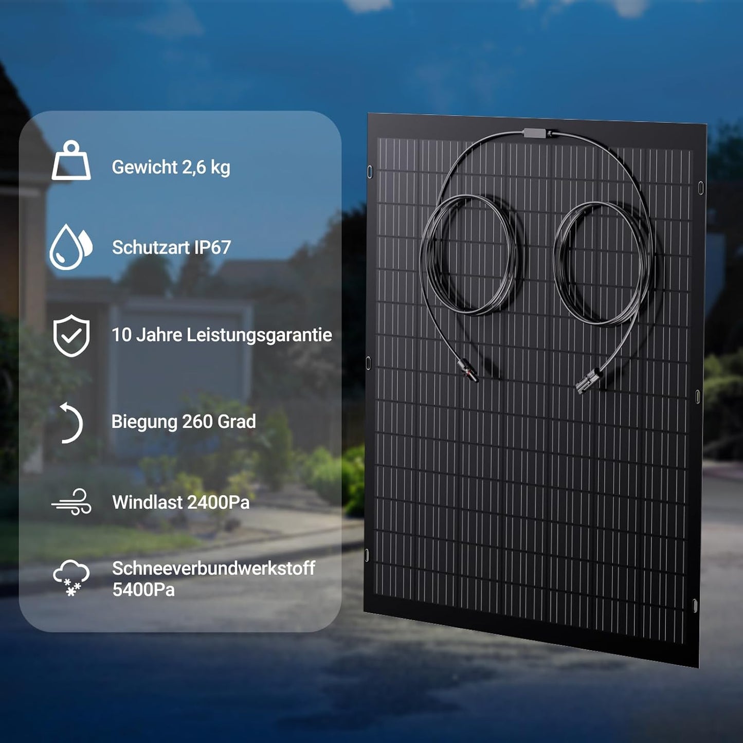960W Flexibele Zonnepaneelkit, 4 x 240 W flexibele zonnepanelen, IP67, fotovoltaïsche off-grid zonnecellen, voor camper, auto, schuur, dak, boot, balkon