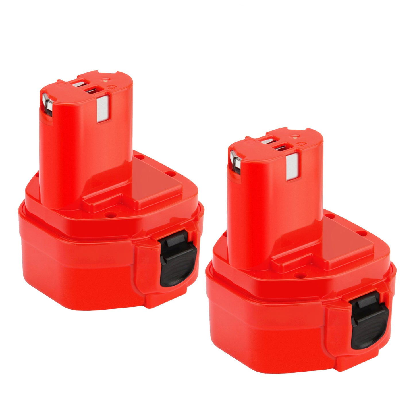 SHENTEC 2 Packs 5000mAh 12V Ni-MH-batterij Voor Makita PA12 1200 1234 1220 1235 1222 1233