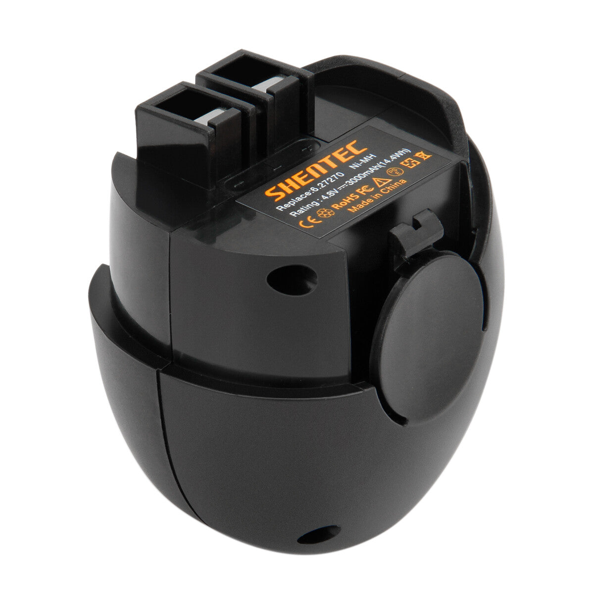 SHENTEC 2x 4.8V 3500mAh Ni-MH Vervangende Batterij Voor Metabo Powergrip 2 60005952 6.27270 6.27273