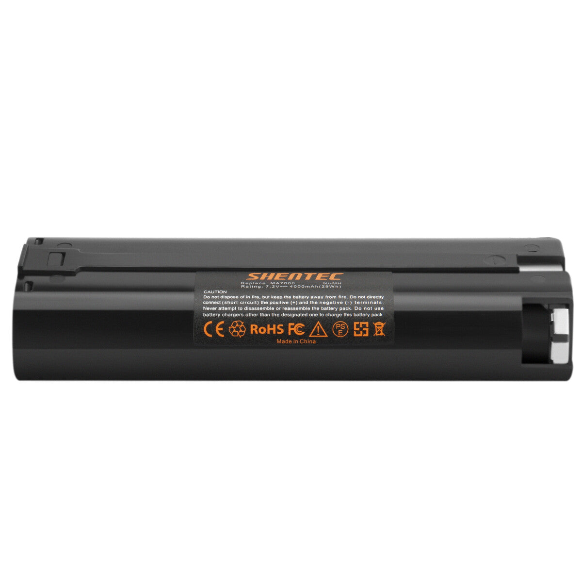 SHENTEC 7.2V 4000mAh Ni-MH-accu voor Makita 7000 7002 7033 191679-9 192532-2 192695-4
