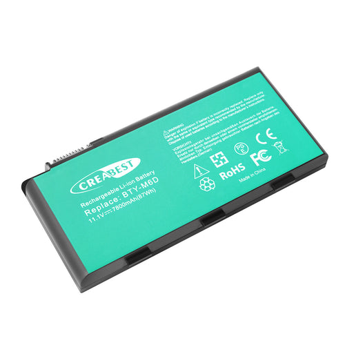 11.1V BTY-M6D 7.8Ah Batterij Voor MSI GT70 GX660 GT660 GT660R GT660R GT680 GT683