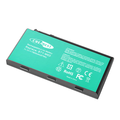 11.1V BTY-M6D 7.8Ah Batterij Voor MSI GT70 GX660 GT660 GT660R GT660R GT680 GT683