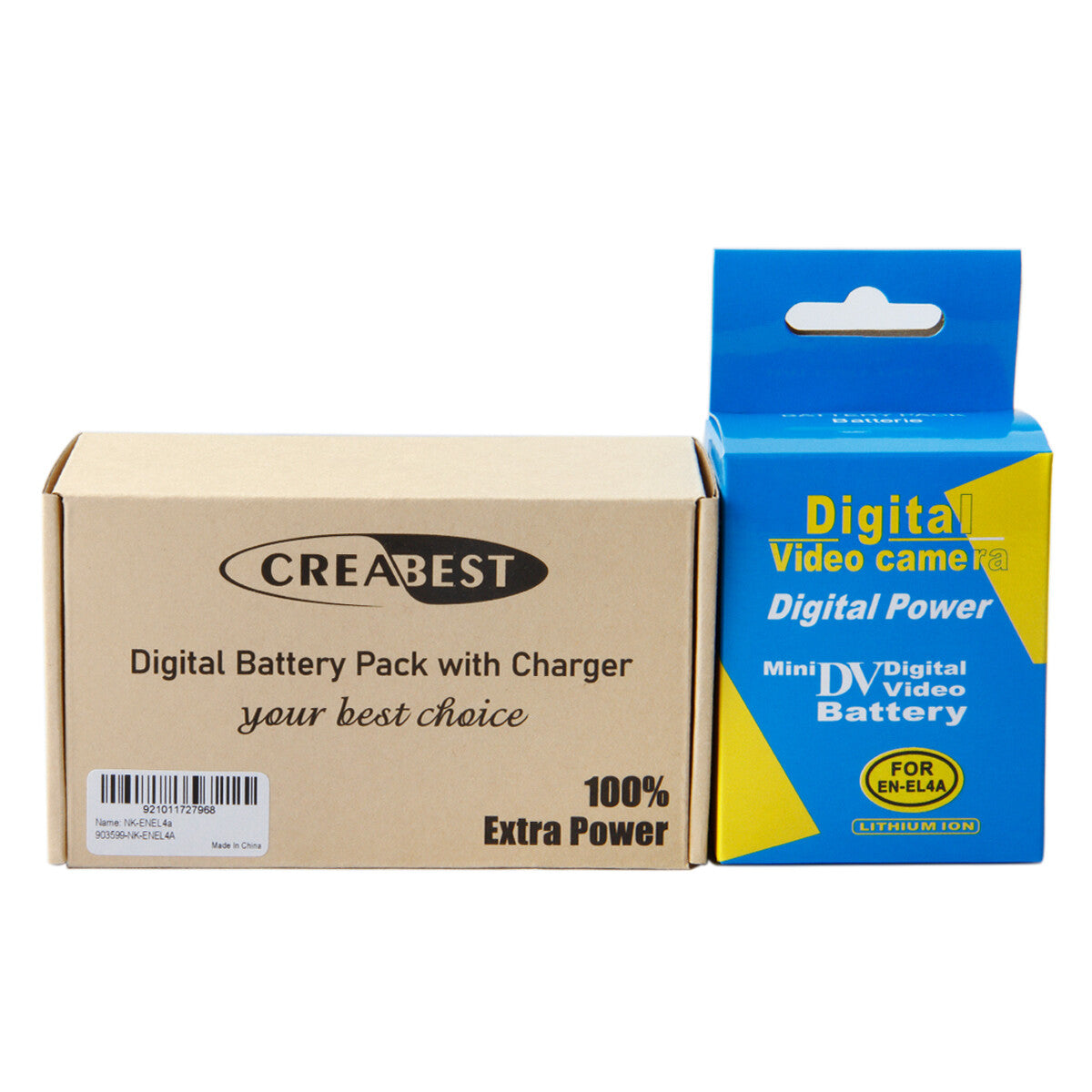 3100mAh EN-EL4-accu voor Nikon EN-EL4e F6 D2X D2Xs D2H D2Hs D3 D3S D3X EN-EL4a