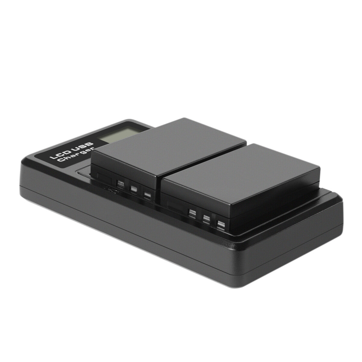 2x EN-EL9 2.0Ah batterij +lader voor Nikon EN-EL9a D40X DSLR D3000 D5000 D60 D40