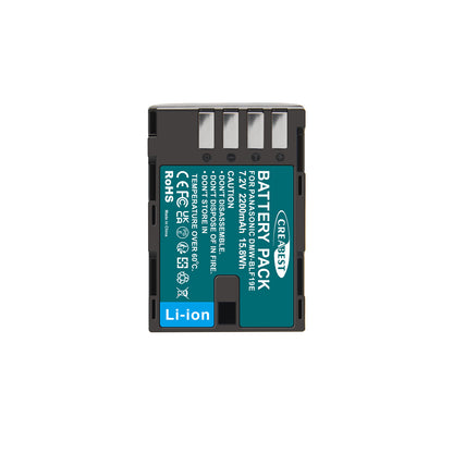 2x DMW-BLF19-batterij en LCD-lader voor Panasonic Lumix GH3 GH4 GH5 GH5M2 GH5S G9