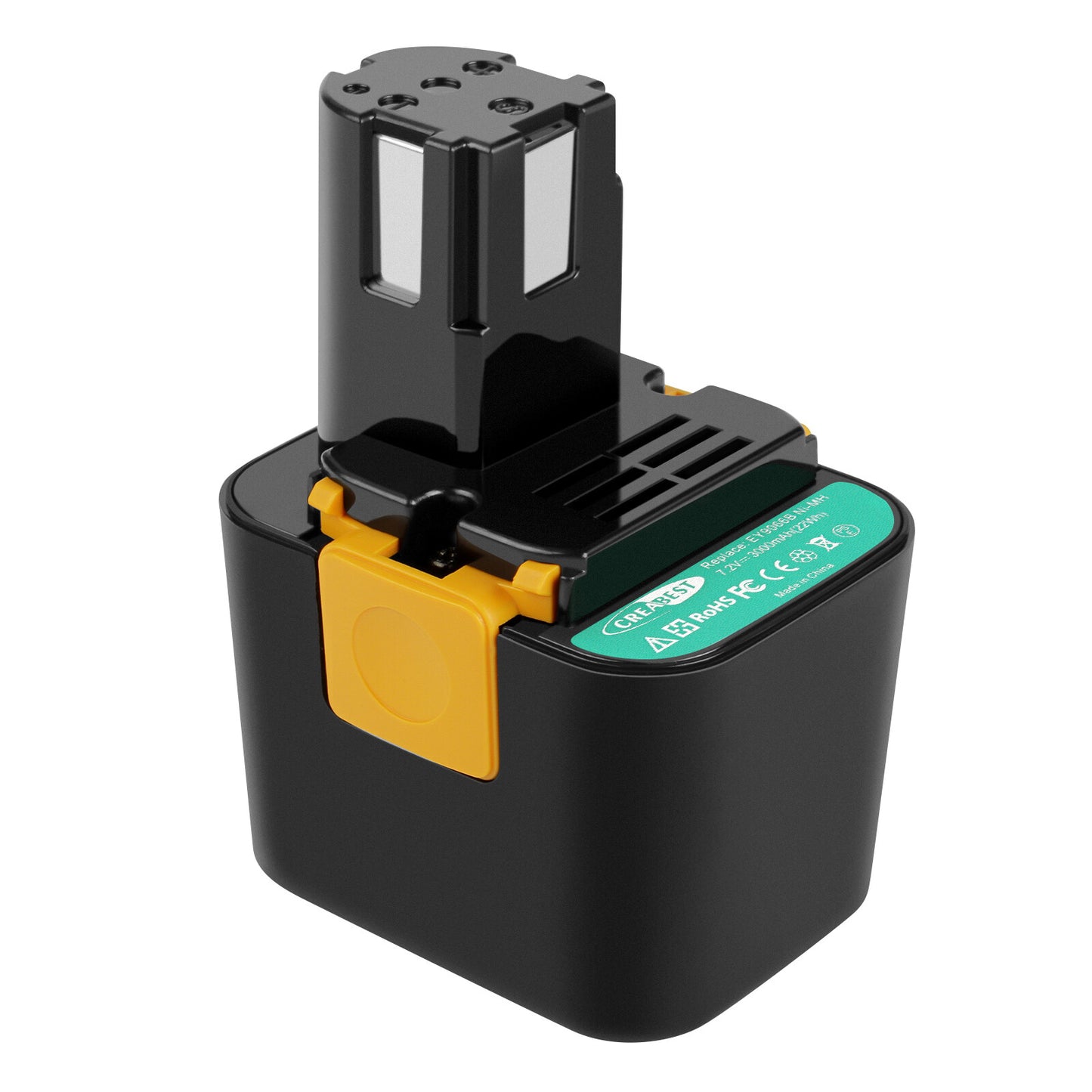 4Ah 7.2V Ni-MH Vervangingsbatterij Voor Panasonic EY3654 EY9166 EY9065 EY6198B EY9066 EZ9066