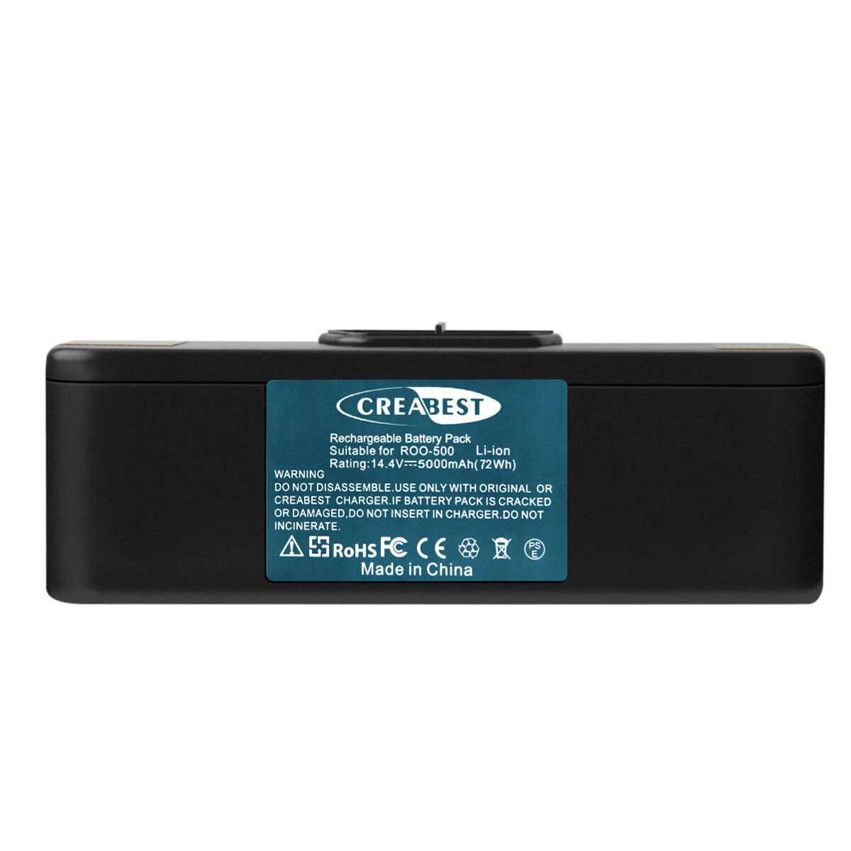 14.4V 5000mAh Li-ionbatterij voor iRobot Roomba 500 510 540 630 790 780 800 890