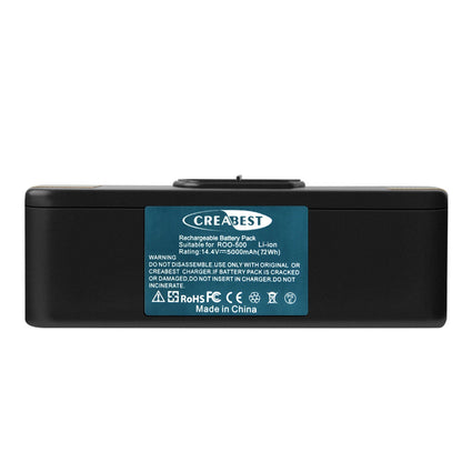 14.4V 5000mAh Li-ionbatterij voor iRobot Roomba 500 510 540 630 790 780 800 890