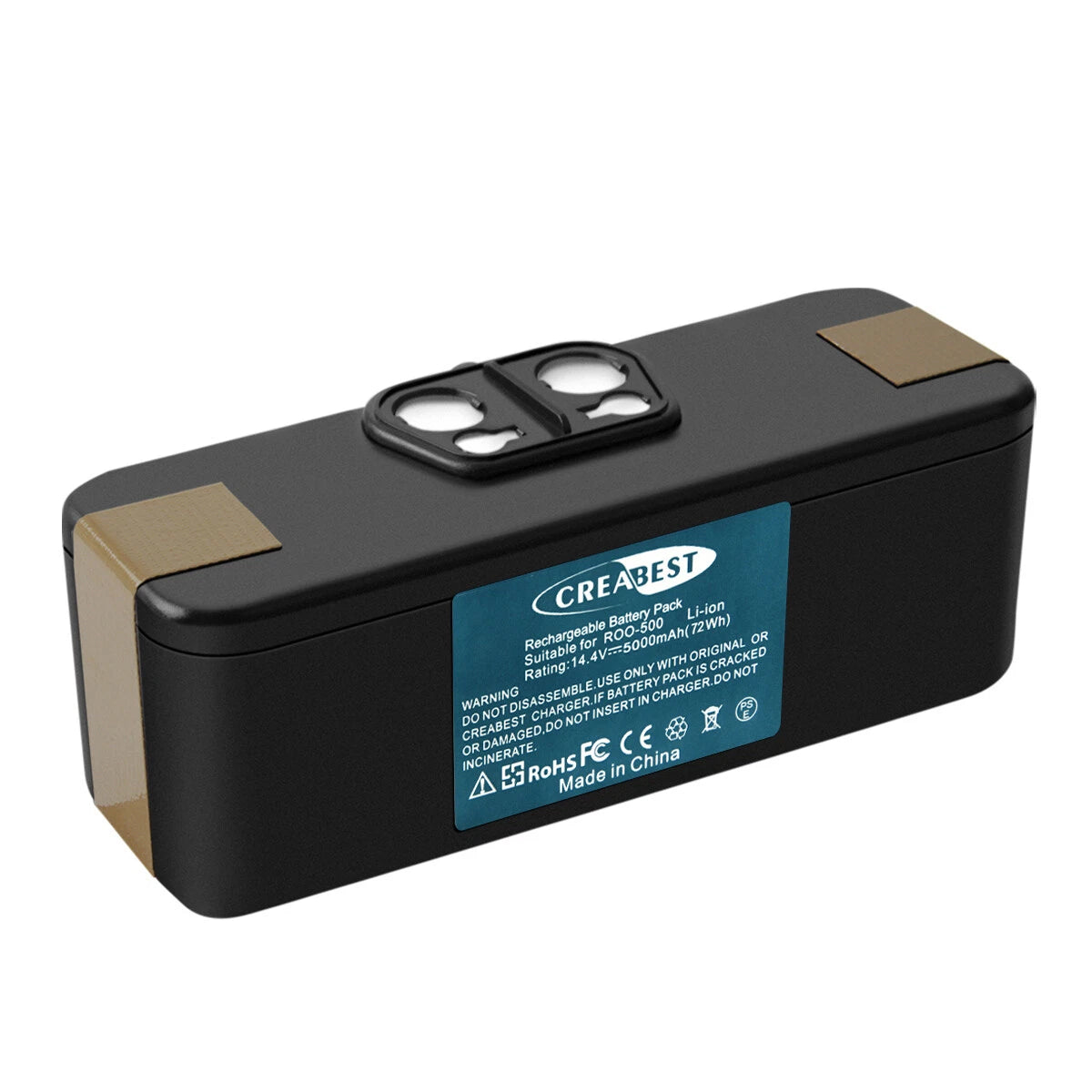 14.4V 5000mAh Li-ionbatterij voor iRobot Roomba 500 510 540 630 790 780 800 890