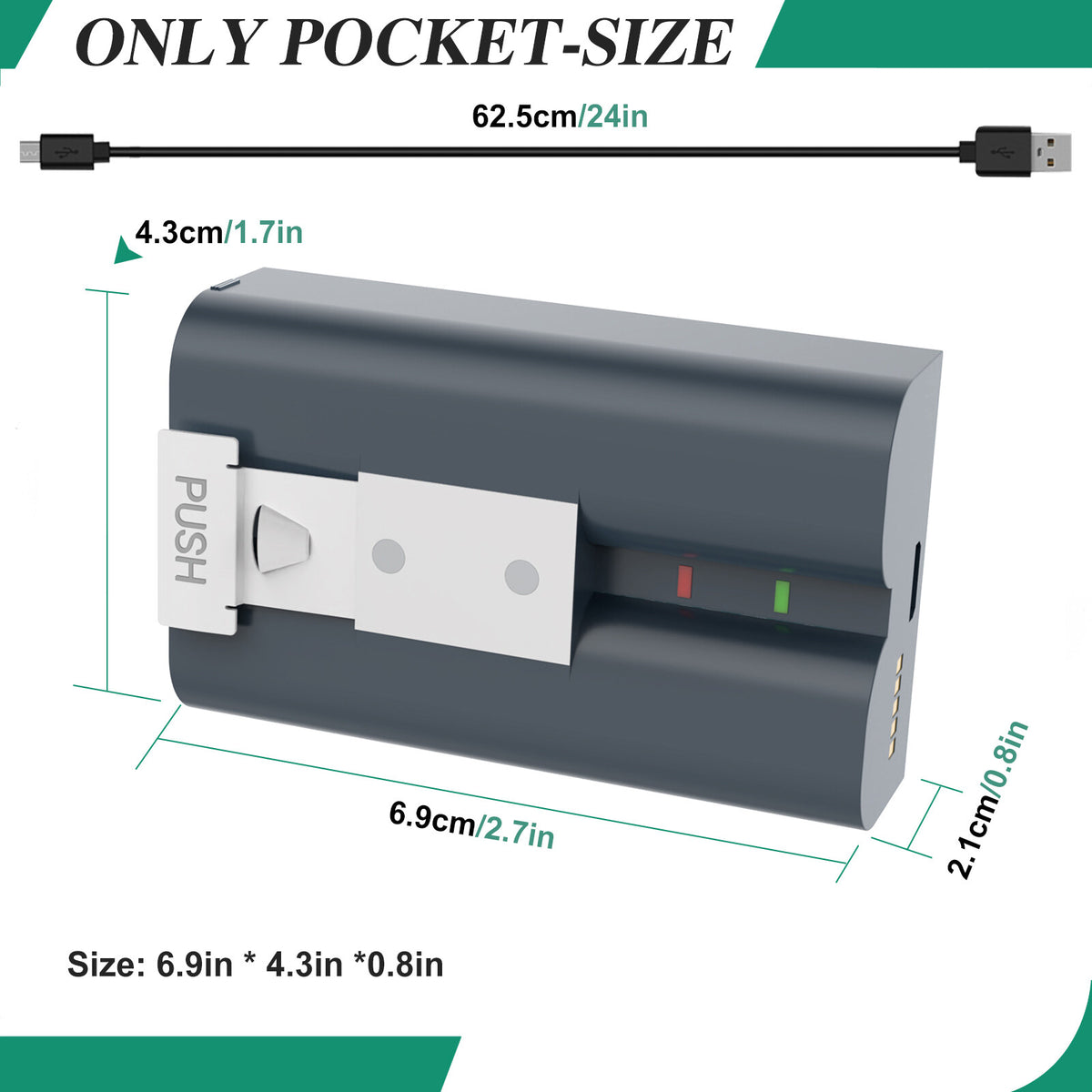 SHENTEC 6400mAh V4 oplaadbare batterij voor Ring Video Doorbell 2, 3 en 4, Spotlight en Stick Up