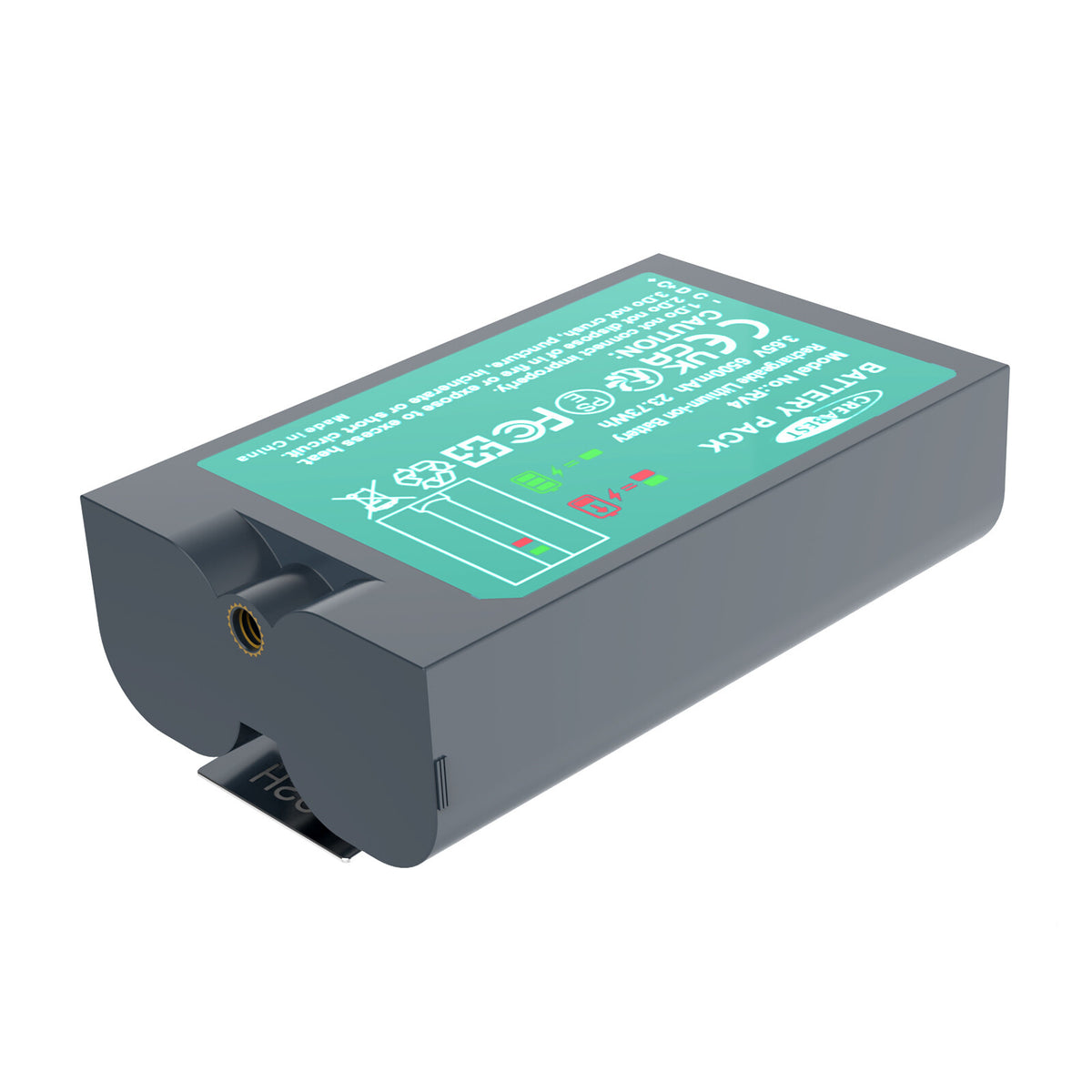 SHENTEC 6400mAh V4 oplaadbare batterij voor Ring Video Doorbell 2, 3 en 4, Spotlight en Stick Up