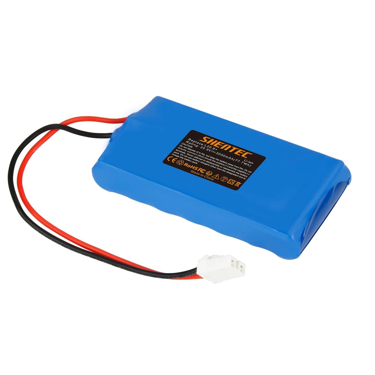 SHENTEC Li-ion accu voor grasmaaier, compatibel met Ambrogio Wipers Techline 015E00600A Ambrogio L15,L15 Deluxe,L20 b,L20 Deluxe,L20 Twenty, L20e Lite,i70,i100S,i130S,Next Tech D1