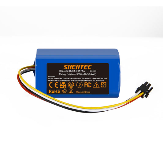 SHENTEC 3.5Ah 14,4V Li-ion accu voor Samsung PowerBot-E VR5000RM VR05R5050WK DJ81-00171A