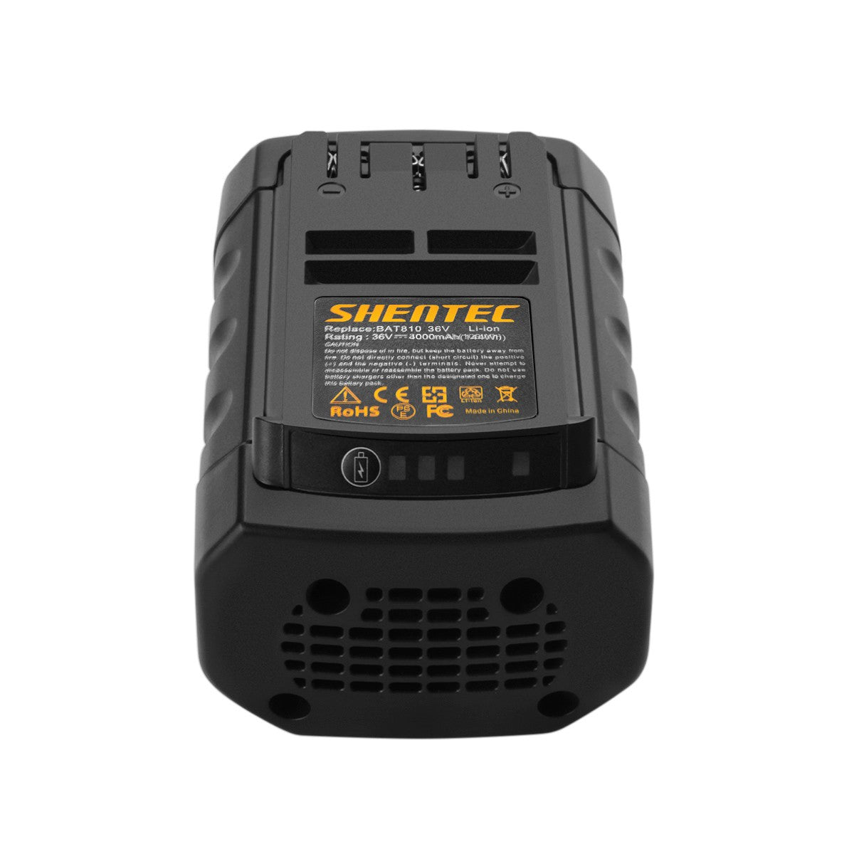 SHENTEC 36V 4000mAh Li-ion batterij voor Bosch BAT810 BAT818 BAT840 2607336003 226000760