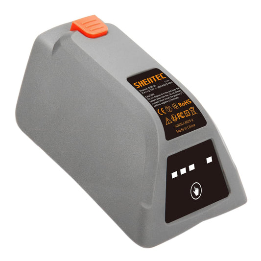 SHENTEC 18V vervangende batterij voor Gardena 008A231 8025-20 Comfort wandgemonteerde slangenbox 35 oprolautomaat LI 8025