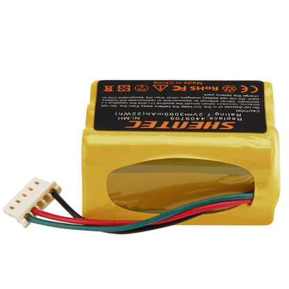 SHENTEC 2x 3.0AH 7.2V Ni-MH batterij voor iRobot Braava 390 380T 390T 4409709 Mint Plus 5200C