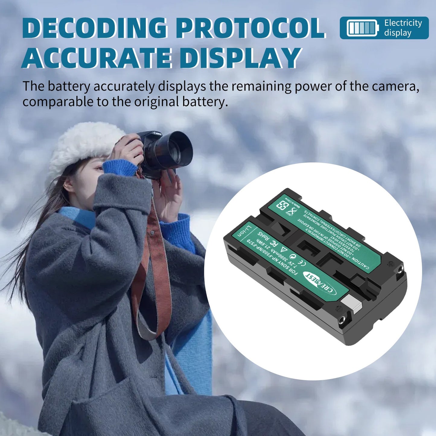 2Pack 7.2V NP-F550 Accu + Dubbele Oplader voor SONY NP-F970 NP-F960 F990 F950 F530 F330