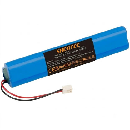 SHENTEC 2500mAh vervangende batterij voor Velux 946933 rolluikaandrijving, SSL zonne-rolluiken, zonne-rolluiken