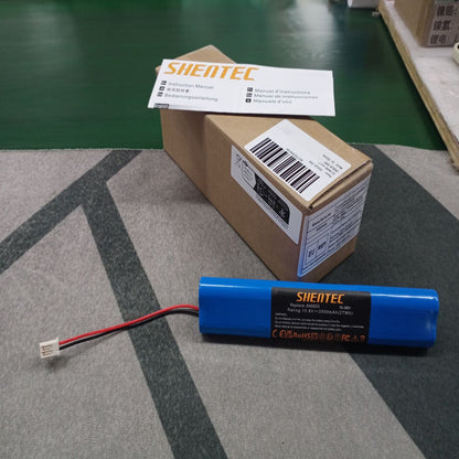 SHENTEC 2500mAh vervangende batterij voor Velux 946933 rolluikaandrijving, SSL zonne-rolluiken, zonne-rolluiken