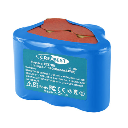 SHENTEC 4000mAh 6V NI-MH BATTERIJ VOOR ULO BOX EBL 801 123768 93230 5 VYRR