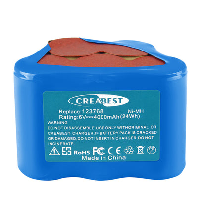 SHENTEC 4000mAh 6V NI-MH BATTERIJ VOOR ULO BOX EBL 801 123768 93230 5 VYRR