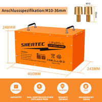 12V 240Ah bluetooth