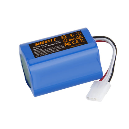 SHENTEC 6Ah 7.4 V Li-ion vervangende batterij voor Vorwerk SCM61932,46439 Vorwerk Kobold VR100,VX100