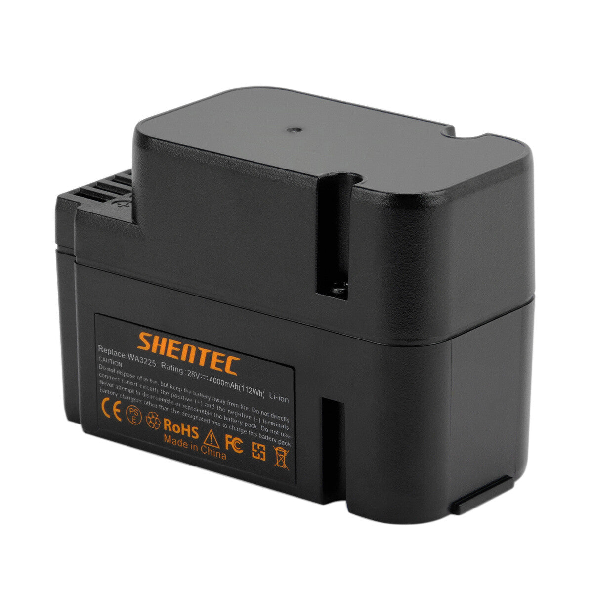SHENTEC 2x 4.0Ah 28V Li-ion vervangende batterij voor Worx WA3225 WA3565 WG754E WG790E WG791E.1 WG796E.1