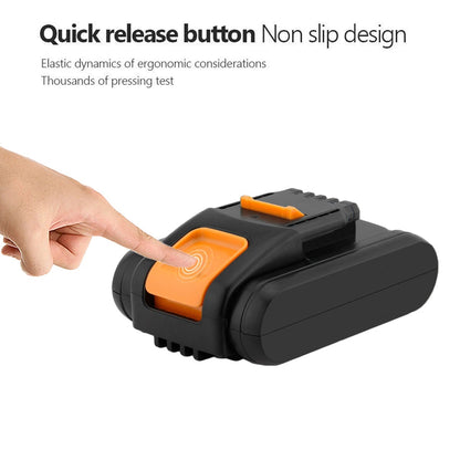 SHENTEC 3500mAh 20V Vervangbare Accu voor Worx WA3551.1 WG169 WX372 WX166 WX372 WX390