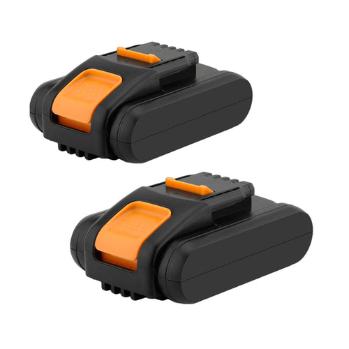 SHENTEC 2 stuks 3500mAh 20V Li-ion accu voor Worx WA3551.1 WG169 WX372 WX166 WX372
