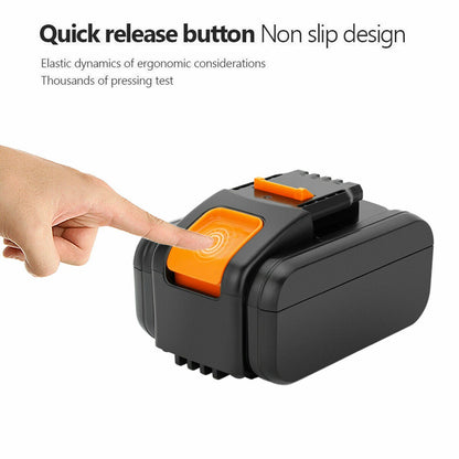 SHENTEC 20V 6000mAh Vervangende accu voor Worx WA3551.1 WX170 WX372 WX390 WA3516 WA3549.1